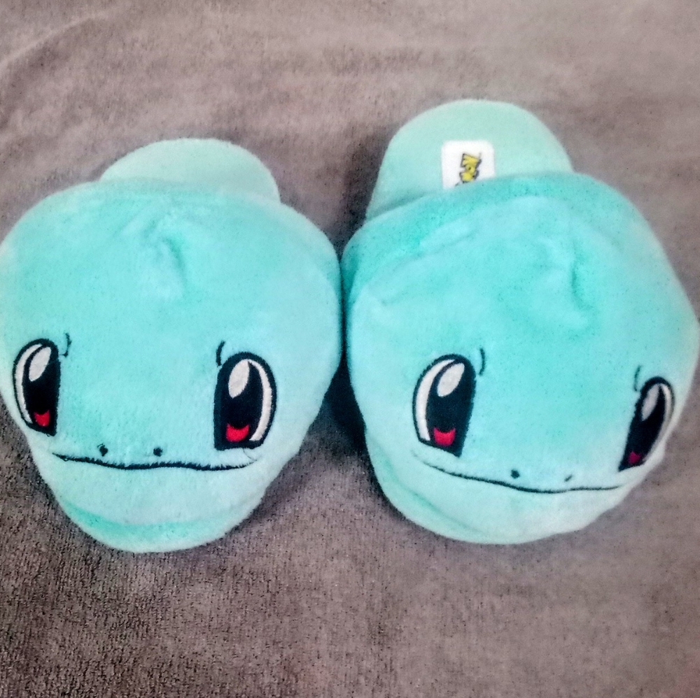 Girls Squirtle Pokemon Slippers